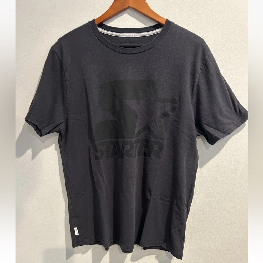 Starter Logo Men’s T Shirt Size Large In Black